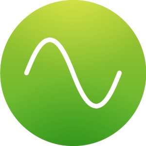 Waveform generator solid icon